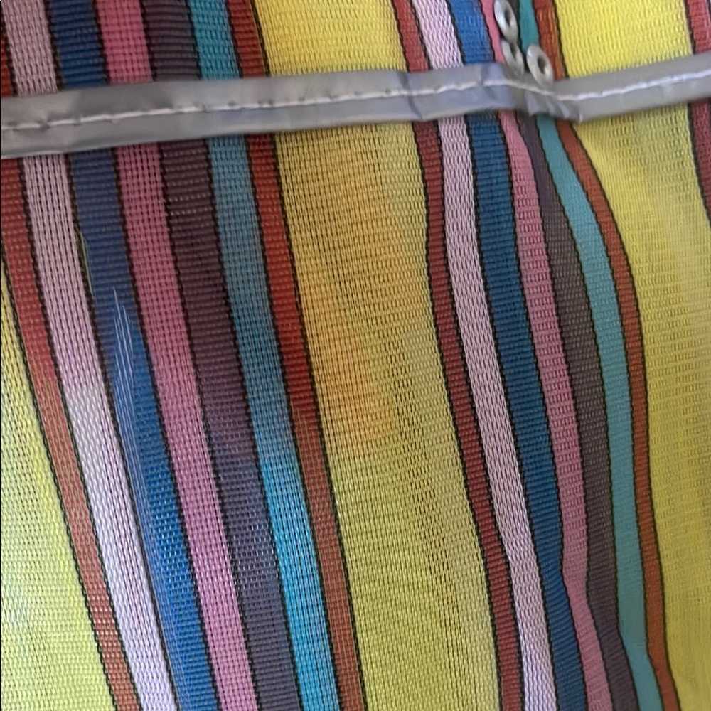 Colorful Striped Tote Bag - Picture 4 of 4